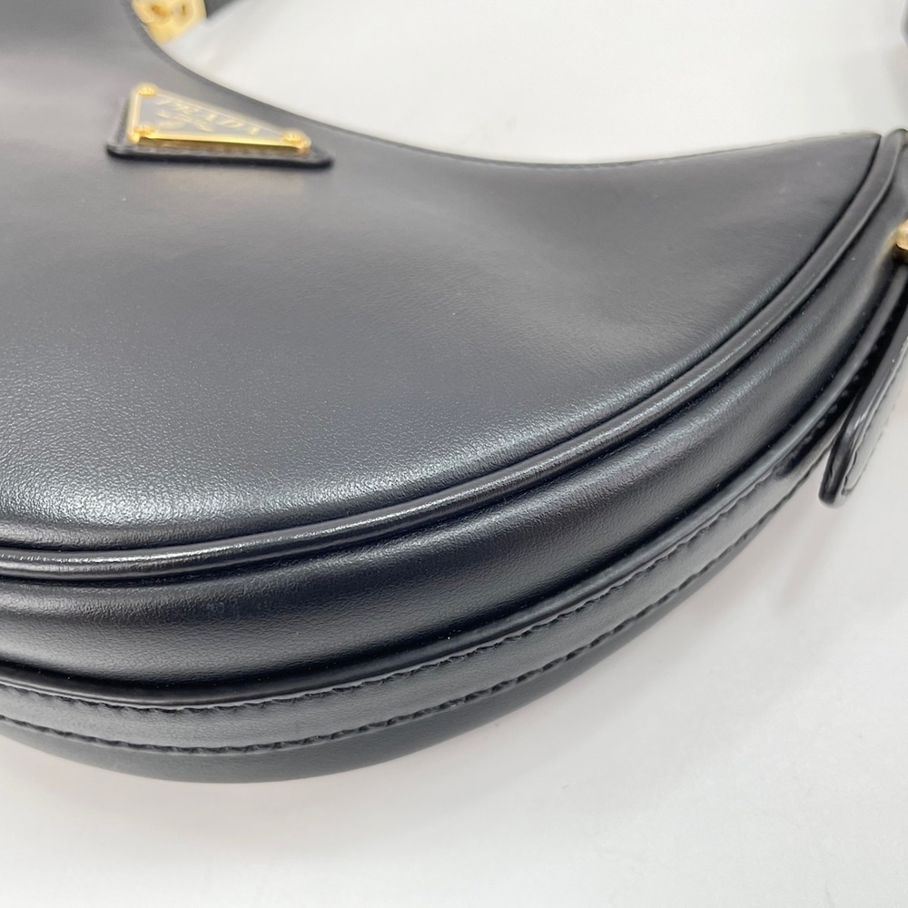 Prada PRADA Arche Small Shoulder Bag Black - Picture 8 of 11